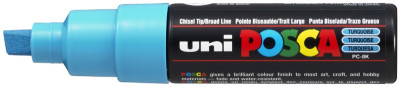 uni-ball Marqueur à pigment POSCA PC-8K, gris