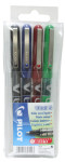 PILOT Stylo roller V Ball VB 5, étui de 4 stylos roller