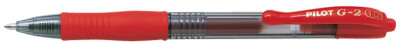 PILOT Stylo roller à encre gel G2 10, rouge