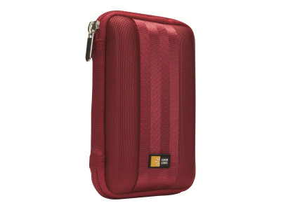 Case Logic : ETUI SEMI-RIGIDE ROUGE pour disque DUR externe 2 5