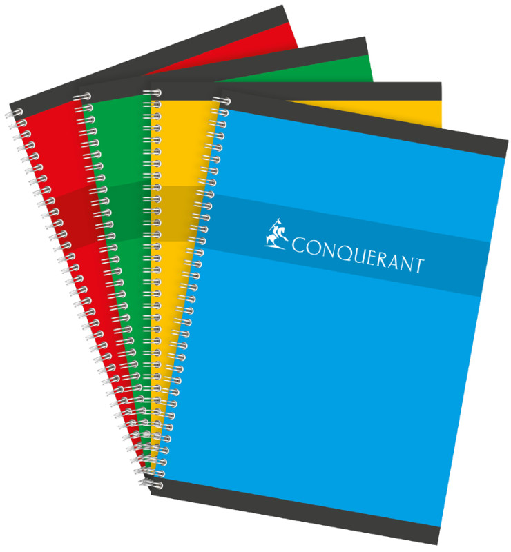 CONQUERANT SEPT Cahier reliure intégrale, 240 x 320 mm