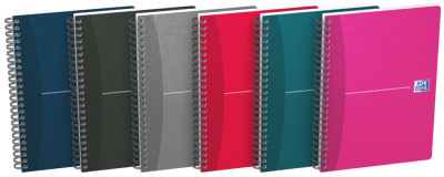 Oxford Office Cahier à reliure spirale, format A5, quadrillé