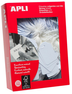 agipa Etiquettes bijouterie, dimensions: 18 x 29 mm,