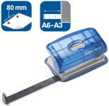 Rapid Perforateur X Ray EC 10, coque: marine transparent Rapid Perforateur X Ray EC 10, coque: marine transparent