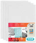 ELBA Pochettes coin Fard'Liss, format A4, PVC 0,18 mm, ELBA Pochettes coin Fard'Liss, format A4, PVC 0,18 mm,