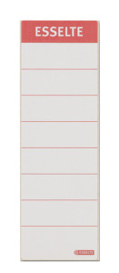 Esselte Etiquettes pour dos de classeur, 60 x 190 mm