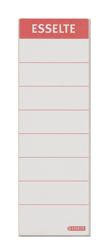 Esselte Etiquettes pour dos de classeur, 60 x 190 mm