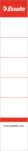 Esselte Etiquettes pour dos de classeur Standard,50 x 158 mm