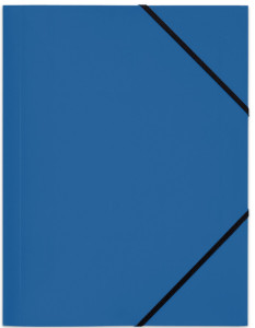 ELBA Chemise à élastique standard, format A4, en PP, bleu