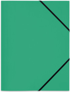 ELBA Chemise à élastique standard, format A4, en PP, vert