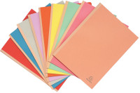 EXACOMPTA Chemise à soufflet, en carton, 320 g/m2, jaune