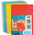 ELBA Pochettes coins M Star, en film solide PVC 0,15mm,rouge ELBA Pochettes coins M Star, en film solide PVC 0,15mm,rouge