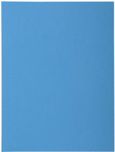 EXACOMPTA Chemises ROCK'S, A4, 1 rabat, bleu