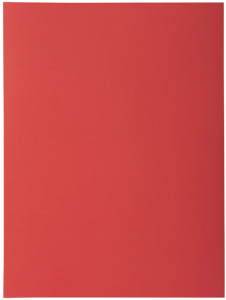 EXACOMPTA Chemises ROCK'S, A4, 1 rabat, rouge