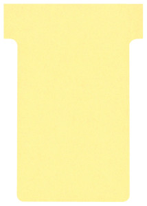 NOBO Fiches T, indice 1 / 28 mm, 170 g/m2, jaune