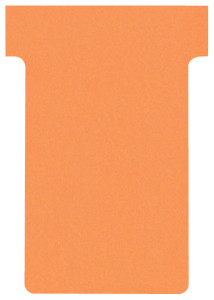 NOBO Fiches T, indice 2 / 60 mm, 170 g/m2, orange