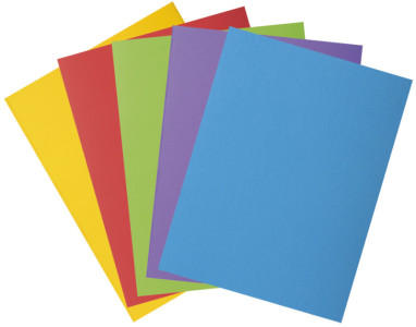 EXACOMPTA Chemises ROCK'S, A4, 1 rabat, couleurs assorties