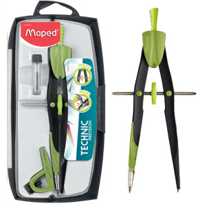 Maped coffret compas Precision System, longueur: 165 mm
