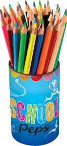 Maped crayons de couleurs COLOR'PEPS, triangulaire, kit
