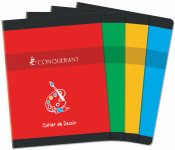 CONQUERANT SEPT Cahier de dessin, NF45, 240 x 320 mm, uni CONQUERANT SEPT Cahier de dessin, NF45, 240 x 320 mm, uni
