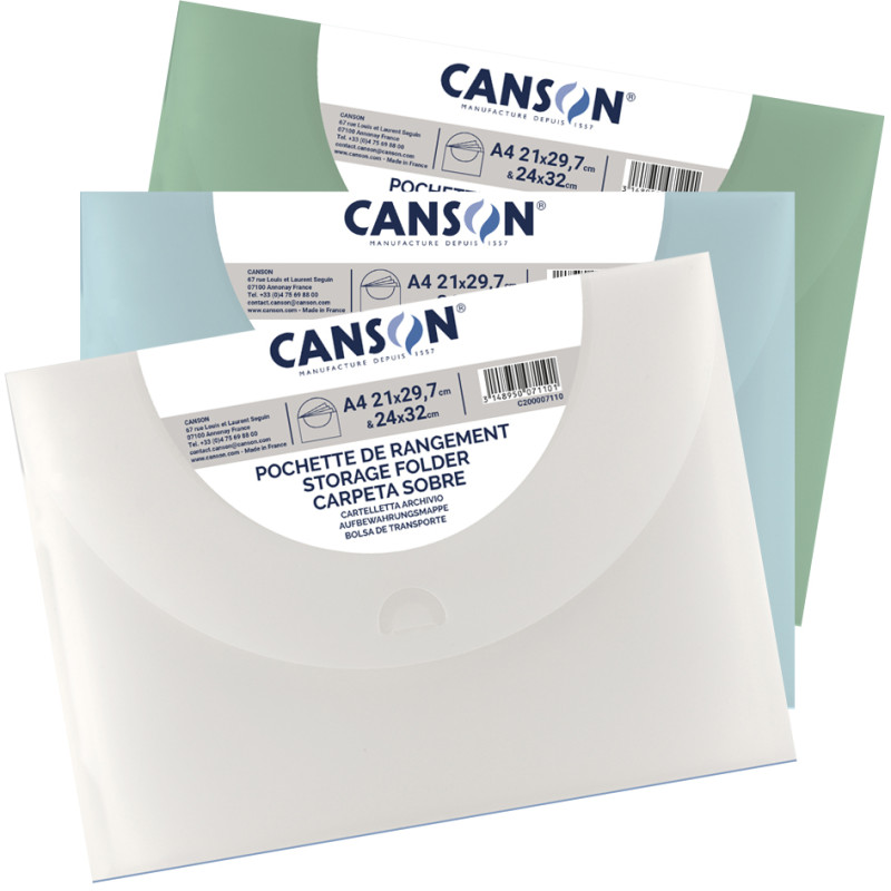 CANSON pochette de rangement à dessin, 370 x 470 mm