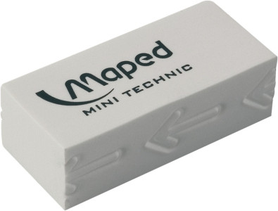 Maped Gomme en plastique Technic 300, avec fourreau carton