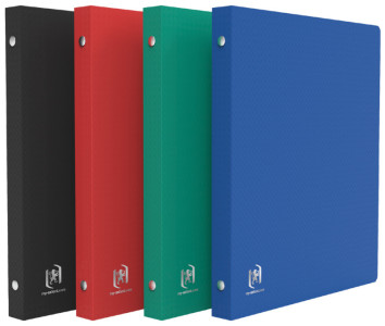 ELBA Classeur Memphis souple, 170 x 220 mm, 2 anneaux,