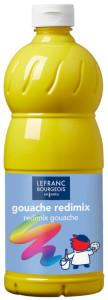 LEFRANC & BOURGEOIS Gouache liquide 1.000 ml, jaune citron