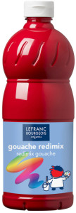 LEFRANC & BOURGEOIS Gouache liquide 1.000 ml,rouge vermillon