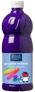 LEFRANC & BOURGEOIS Gouache liquide 1.000 ml, rouge primaire