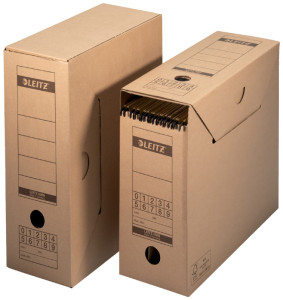 LEITZ chemises dossiers suspendus pour archives, en carton