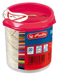 herlitz  Ficelle d'emballage dans une boîte distributrice