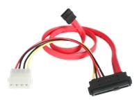 Startech : 18 SAS 29-PIN TO SATA avec LP4 POWER cable