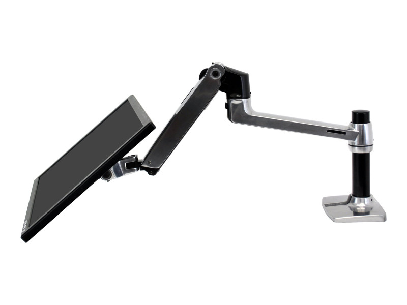 Bras ergonomique Ergotron LX fixation bureau pour écran LCD