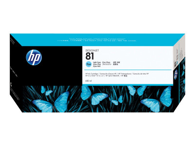 HP : Cartouche encre LIGHT CYAN N81 pour DesignJet 5000