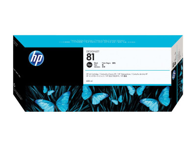 HP : Cartouche encre NOIR 6 N_81 pour DesignJet 5000