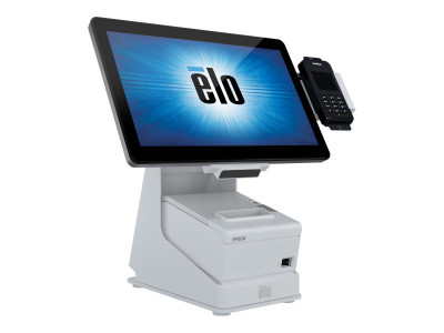 Elo Touch : MPOS FLIP STD WHITE 3IN printer CFD STAND only en