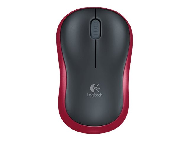 Logitech : WIRELESS MOUSE M185 RED USB CORDLESS