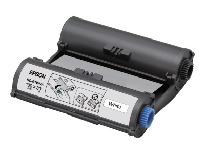 Epson : RC-R1WNA tape WHITE 100MM X 30M