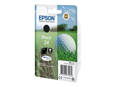 Epson : SINGLEpack BLACK 34 DURABRITE GOLF BALL