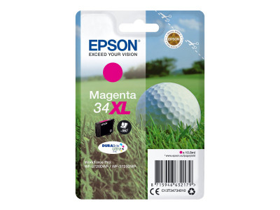 Epson : SINGLEpack MAGENTA 34XL DURABRITE GOLF BALL