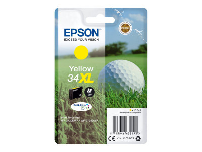 Epson cartouche encre Jaune 34 Durabrite GOLF BALL
