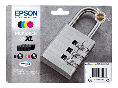 Epson : MULTIpack 4-COLOURS 35XL PADLOCK