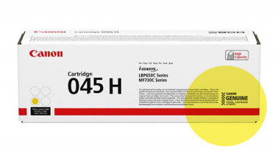 Canon 045 H - Toner JAUNE 2 200 pages