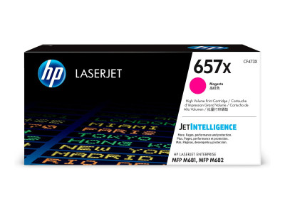HP : Laserjet cartouche toner 657X grande capacité MAGENTA