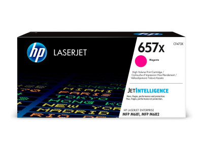HP : Laserjet cartouche toner 657X grande capacité MAGENTA
