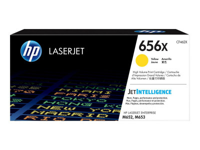 HP Laserjet cartouche toner 656X grande capacité Jaune
