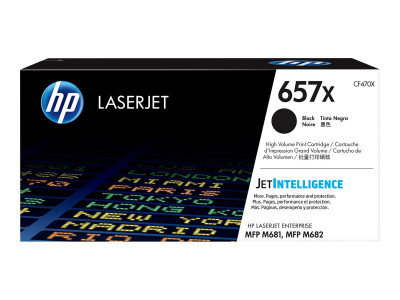 HP : Laserjet cartouche toner 657X grande capacité BLACK