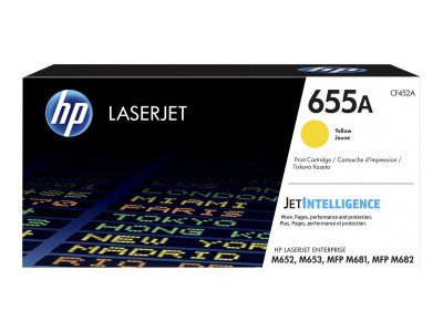 HP Laserjet cartouche toner 655A Jaune