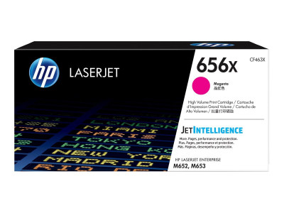 HP : Laserjet cartouche toner 656X grande capacité MAGENTA